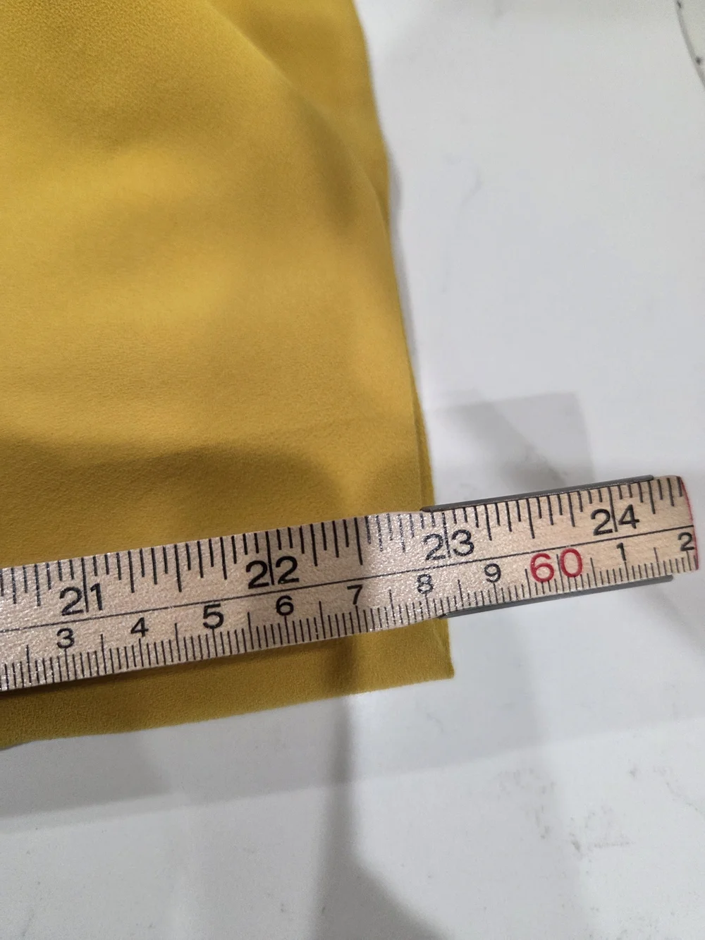 J. Crew Mustard Yellow Wide-Leg Cropped Pants Size Small